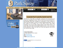 Tablet Screenshot of parksavoyny.com